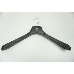 Borrelli Napoli Black Composite Hangers 46